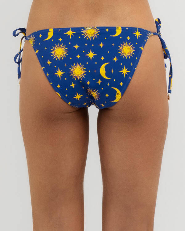 Topanga Night Sky Classic Tie Bikini Bottom for Womens