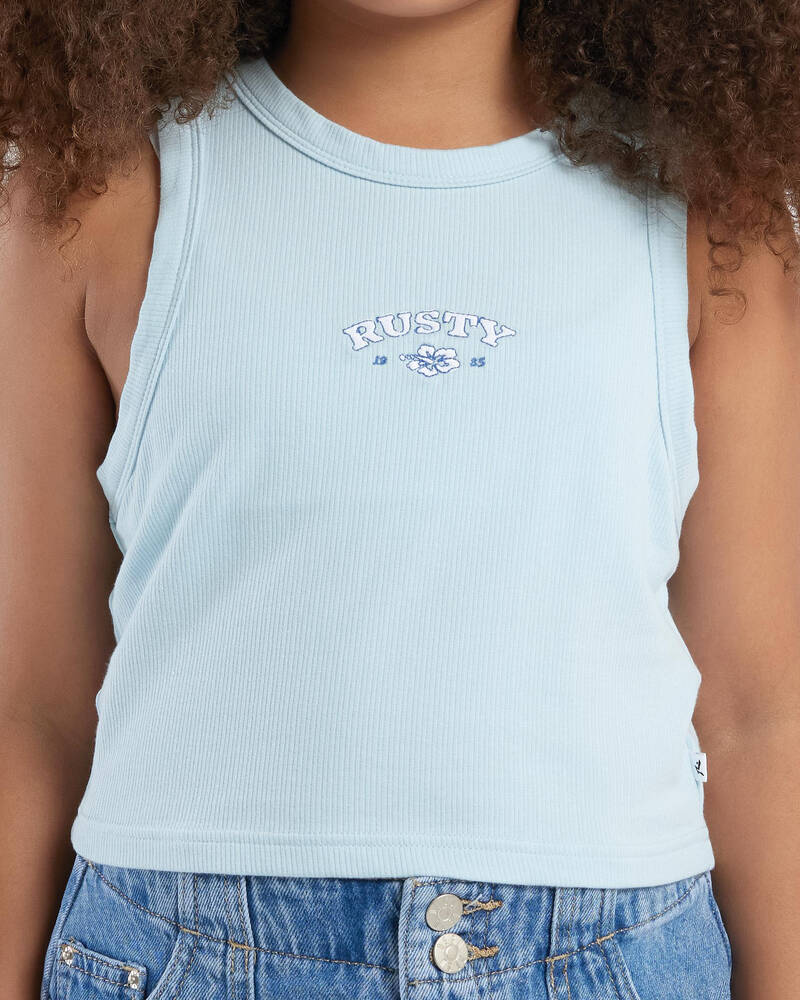 Rusty Girls' Racer Tank Top for Womens