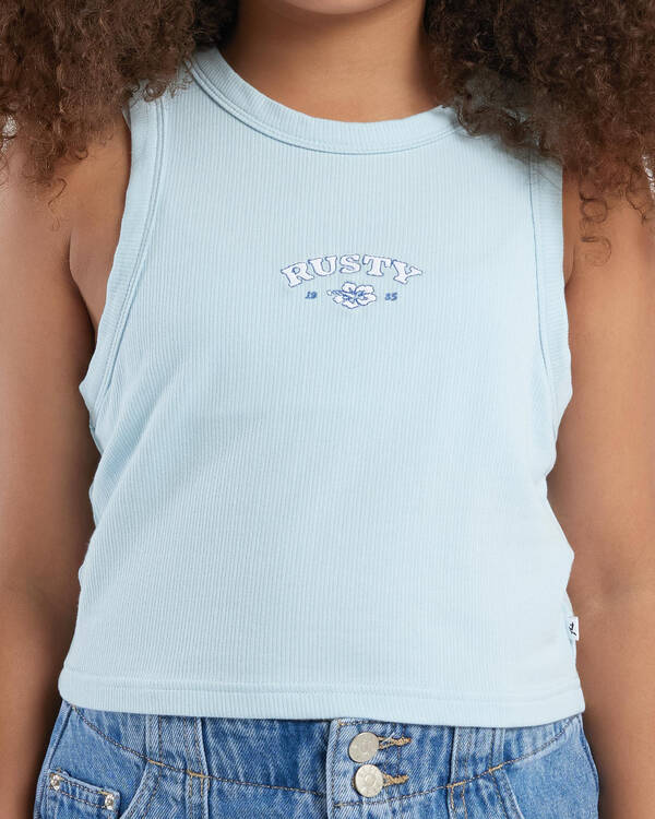 Rusty Girls' Racer Tank Top for Womens