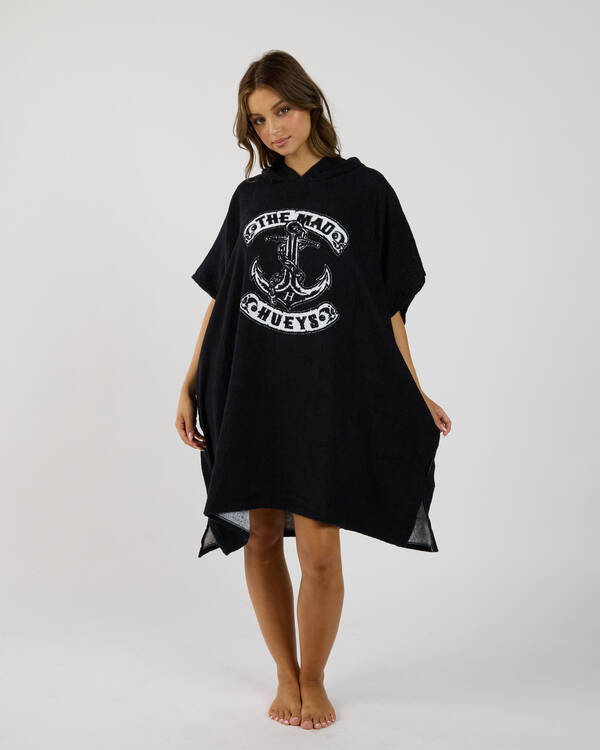 The Mad Hueys Skull Anchor Hooded Towel for Womens