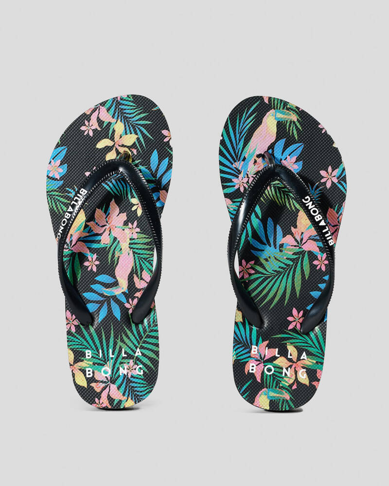 Billabong Girls' In Da Jungle Thongs for Womens