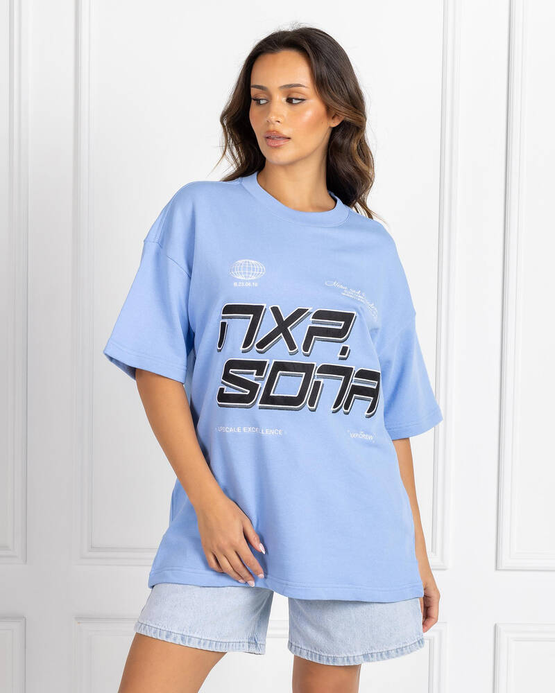 Nena & Pasadena Lasso Loopback Raptor T-Shirt for Womens