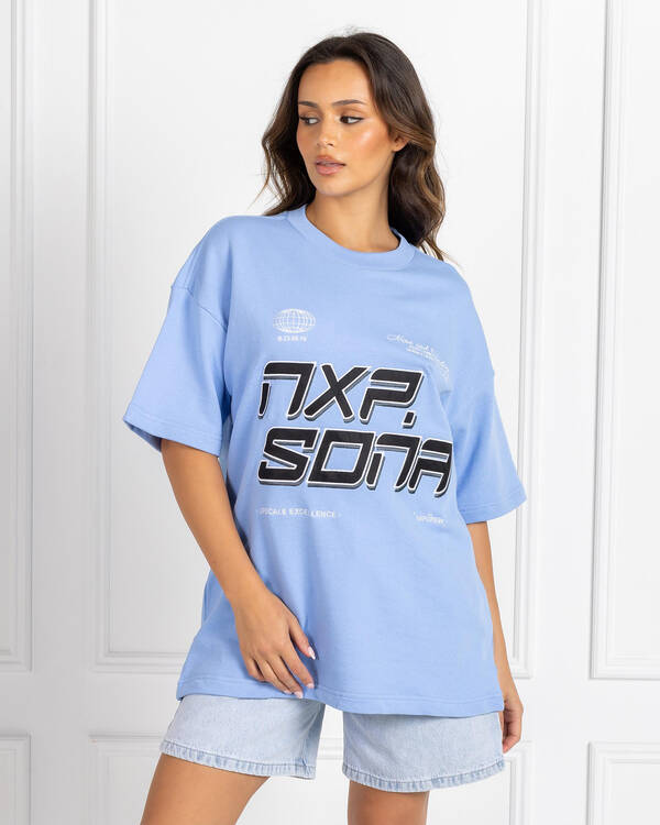 Nena & Pasadena Lasso Loopback Raptor T-Shirt for Womens