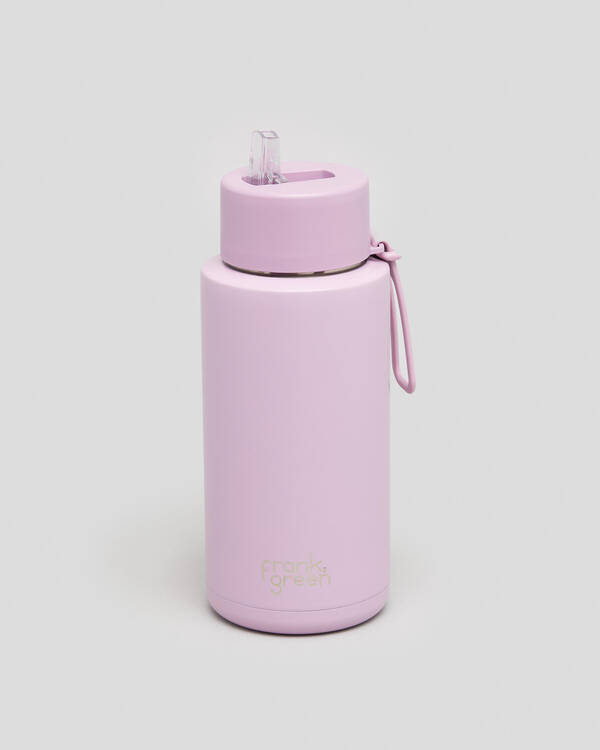 Frank Green 34oz Reusable Bottle with Straw Lid for Unisex