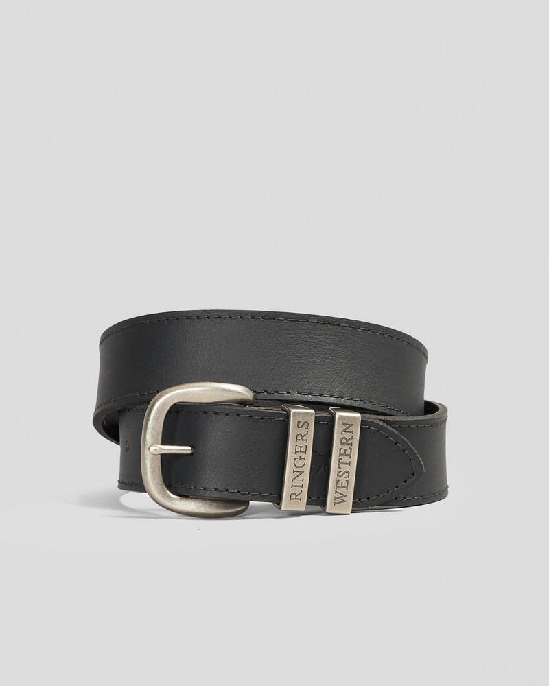 Ringers Western James Leather Belt for Mens