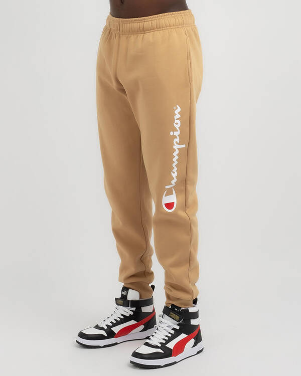 Champion Logo Cuff Track Pants for Mens
