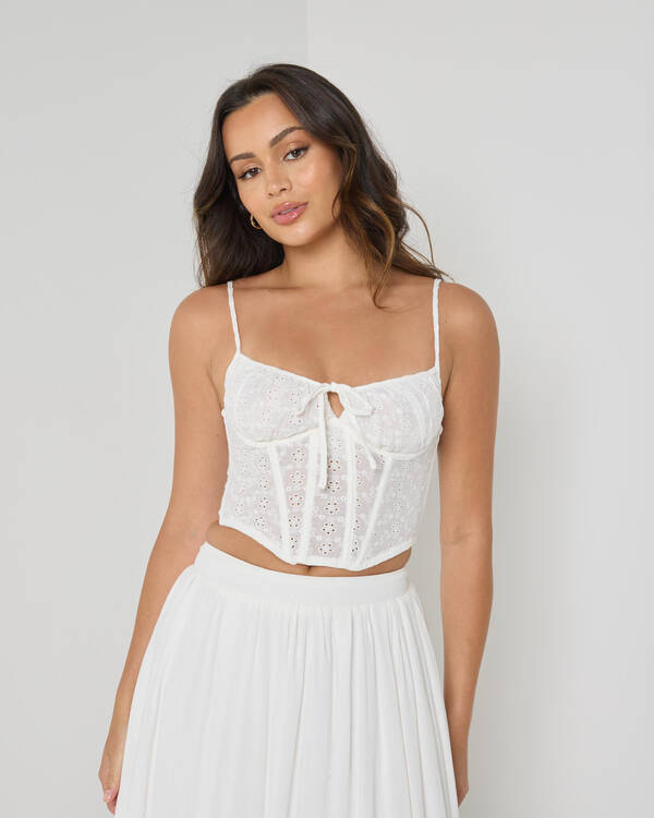Ava And Ever Larla Corset Top for Womens