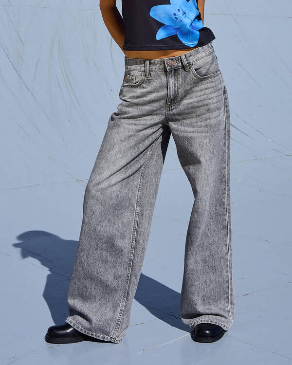 DESU Soho Wide Leg Jeans for Womens
