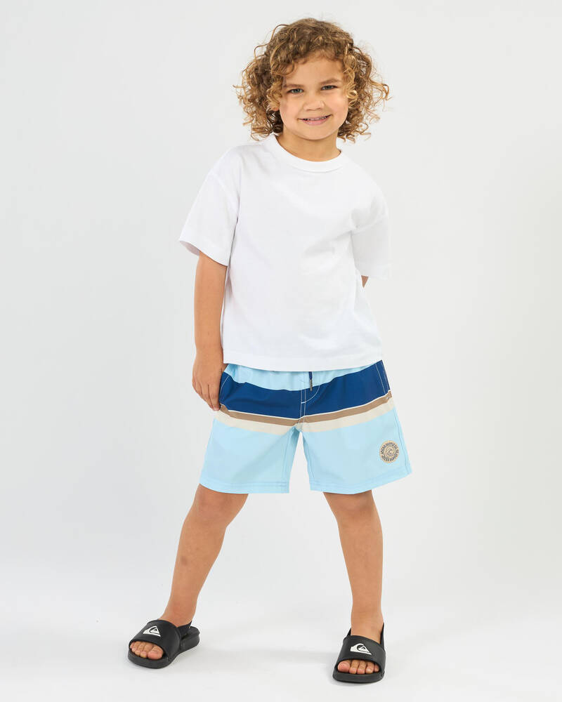 Jacks Toddlers' Retro Wave Elastic Waist Shorts for Mens