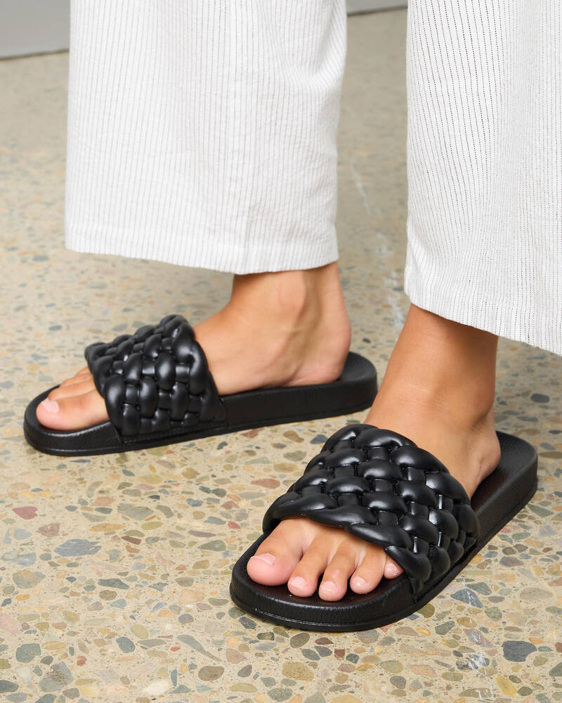 Ava And Ever Lexi Plait Slide Sandals for Womens