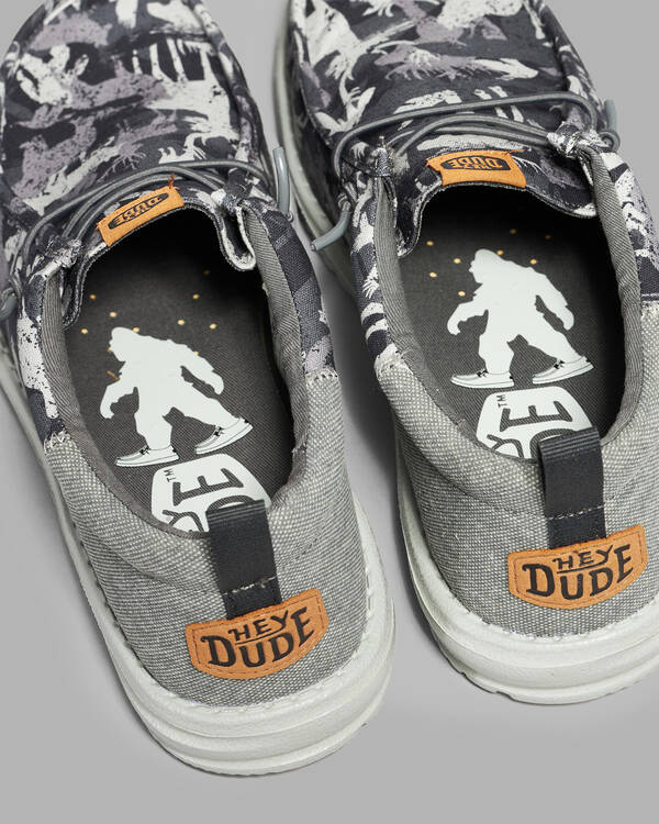 HEYDUDE Wally Funk Hunt Camo Shoes for Mens