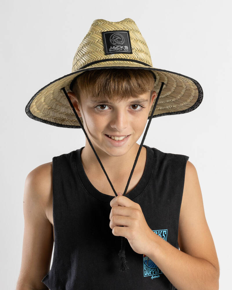 Jacks Toddlers' Shoreline Straw Hat for Mens