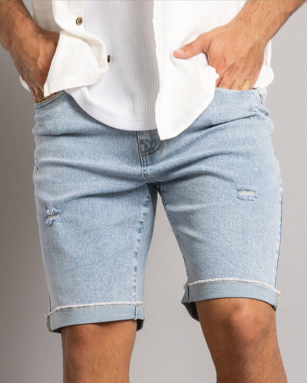 Skylark Abseil Denim Shorts for Mens