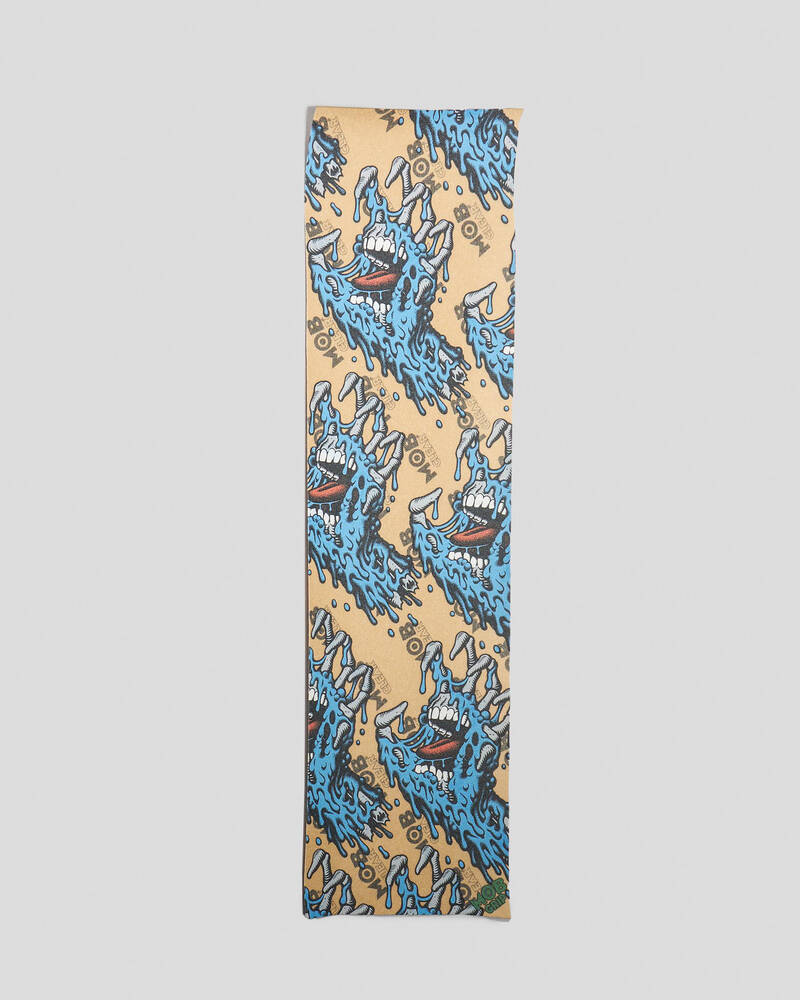 Mob Grip Santa Cruz Melting Hand Clear Grip Tape for Unisex
