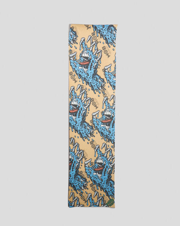Mob Grip Santa Cruz Melting Hand Clear Grip Tape for Unisex