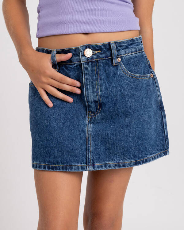 DESU Girls' Allegra Denim Skort for Womens