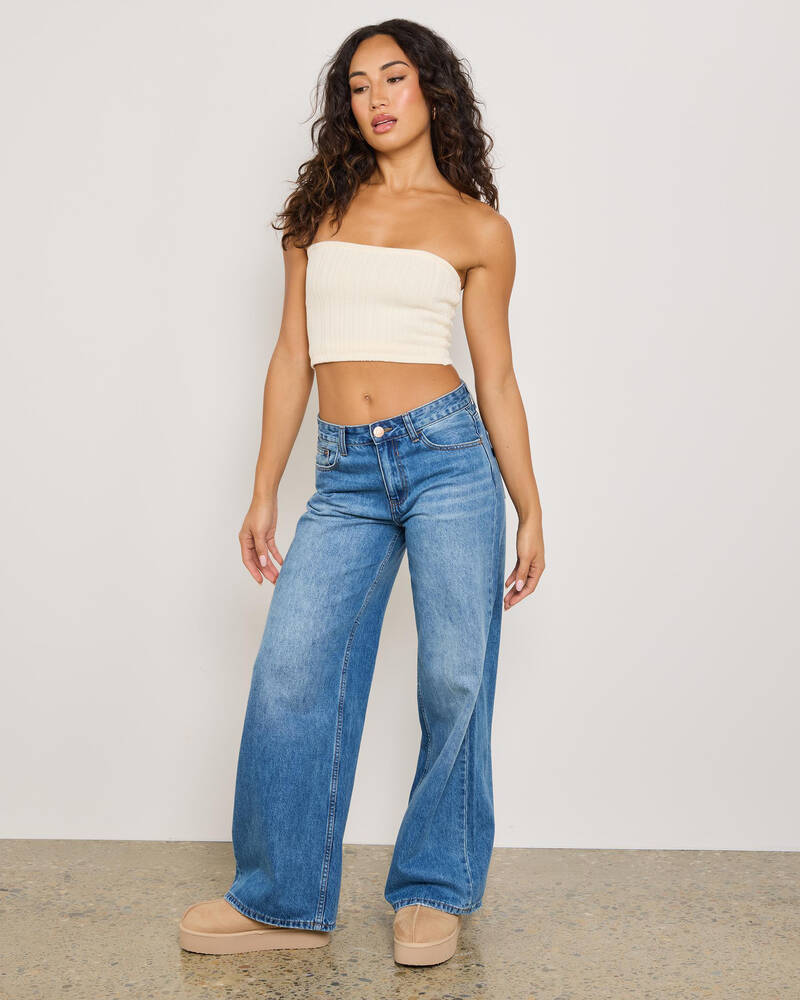 Ava And Ever Chapman Knit Tube Top for Womens