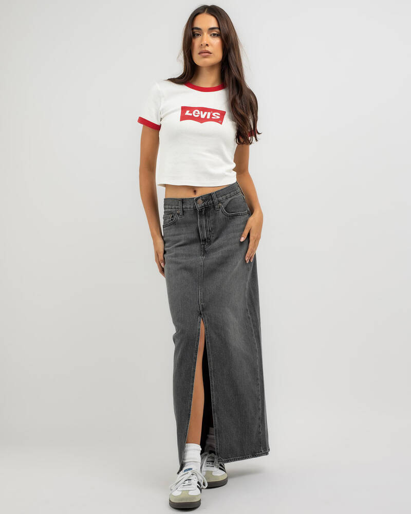 Levi's Ankle Column Maxi Skirt for Womens