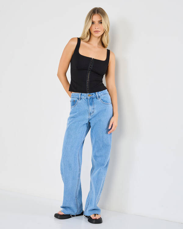 Ava And Ever Scottie Corset Top for Womens