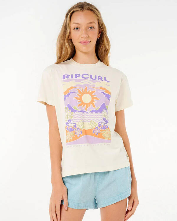 Rip Curl Girls' Dune Dancer Relaxed T-Shirt for Womens