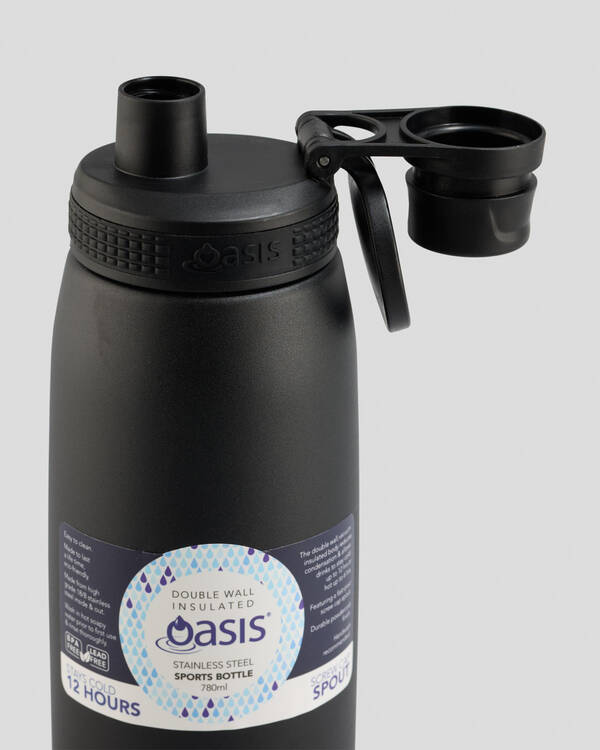 Oasis Stainless Steel 780ml Sports Bottle for Unisex