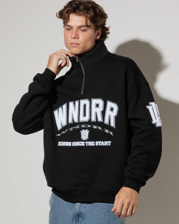 Wndrr Institute 1/4 Zip Sweatshirt for Mens