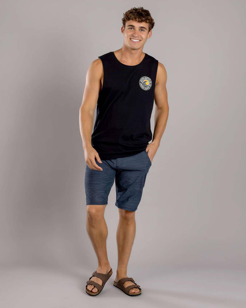 Jacks Rising Sun Muscle Tank for Mens