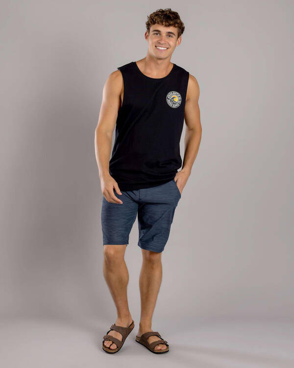 Jacks Rising Sun Muscle Tank for Mens