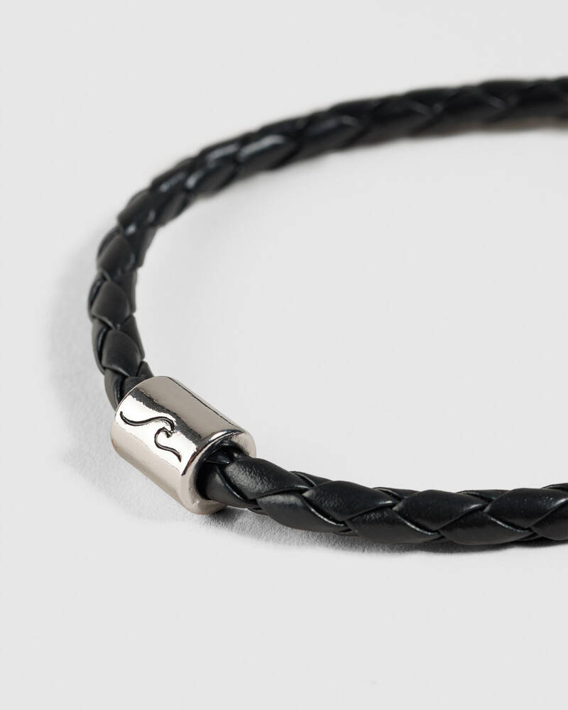Classics 77 Wave Synthetic Leather Bracelet for Mens