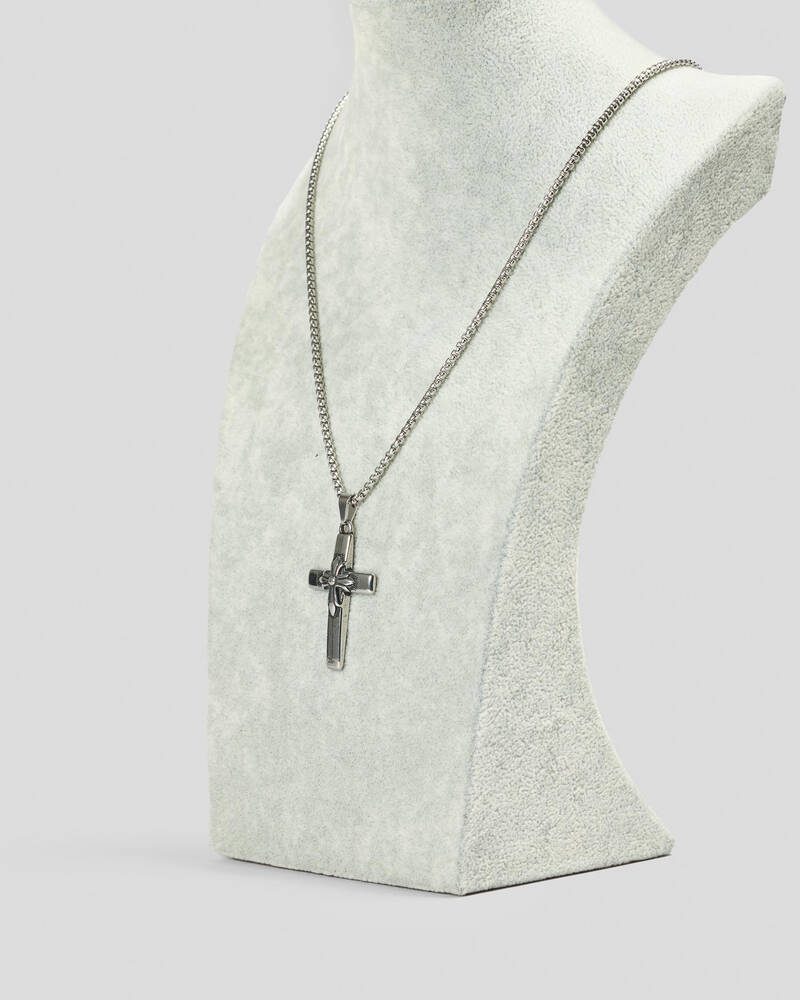 REPUBLIK Celtic Cross Necklace for Mens