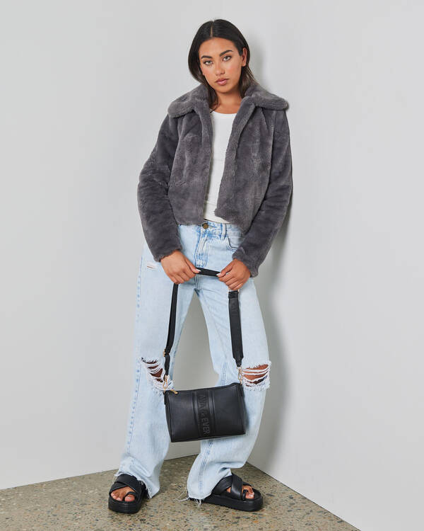 Ava And Ever Cyrus Faux Fur Jacket for Womens