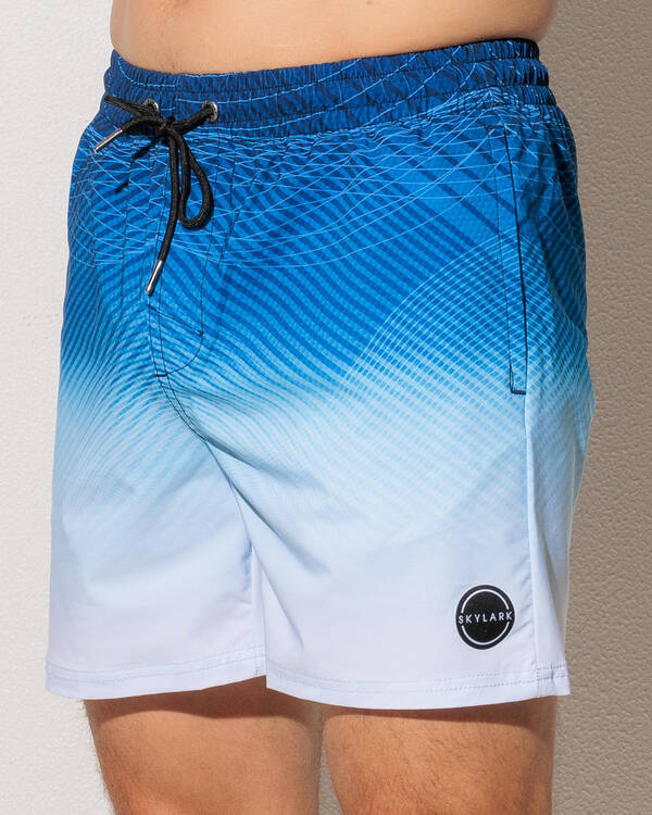 Skylark Radar Elastic Waist Shorts for Mens