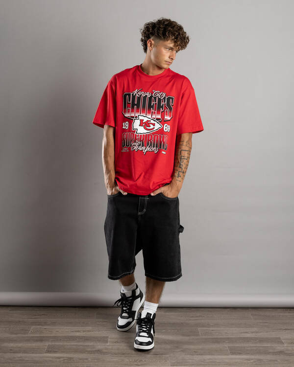 Majestic Kansas City Chiefs Super Bowl Champs T-Shirt for Mens