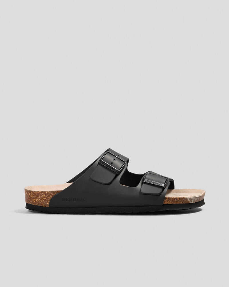 GENUINS Hawaii Oiled Leather Sandals for Mens