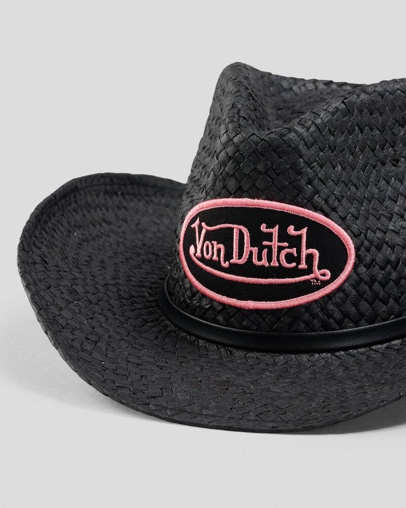 Von Dutch Patch Cowboy Hat for Unisex