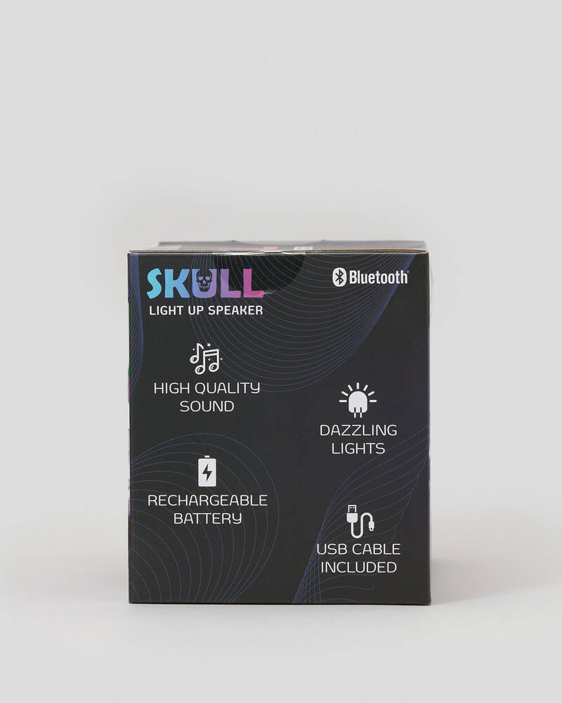 Get It Now Light Up Skull Speaker for Unisex