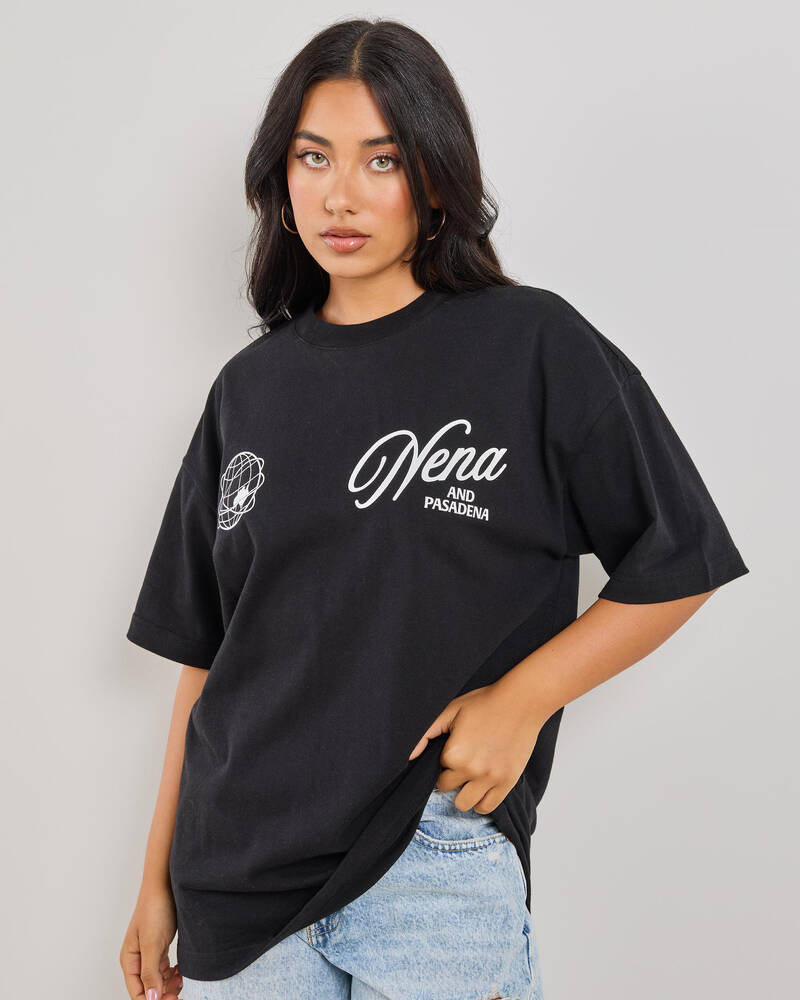 Nena & Pasadena Control Raptor T-Shirt for Womens