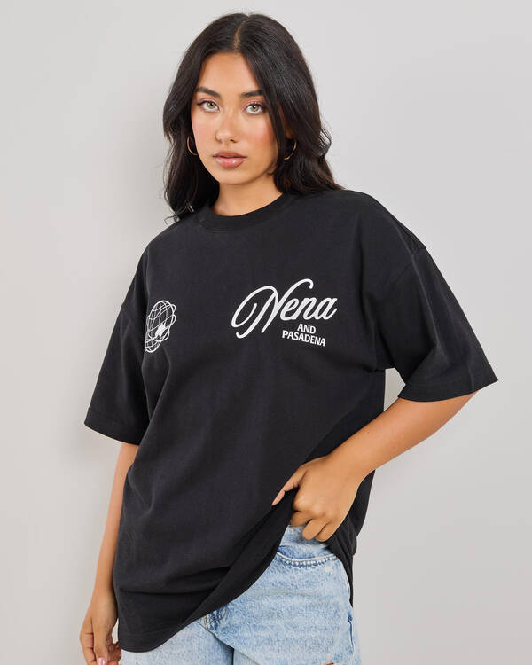 Nena & Pasadena Control Raptor T-Shirt for Womens