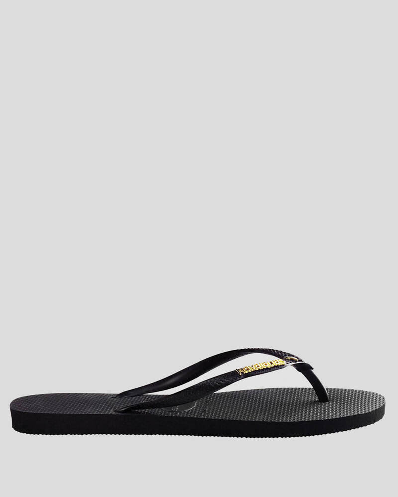 Havaianas Slim Metal Thongs for Womens