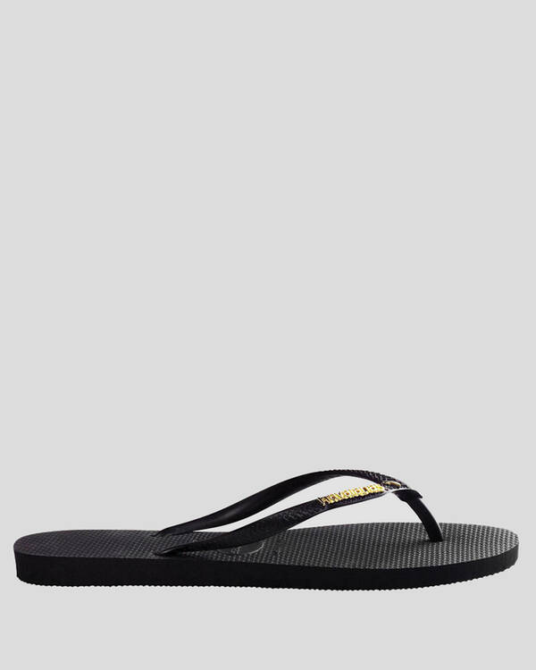 Havaianas Slim Metal Thongs for Womens