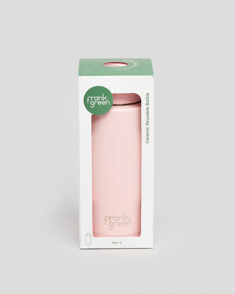 Frank Green 34oz Reusable Bottle with Straw Lid for Unisex