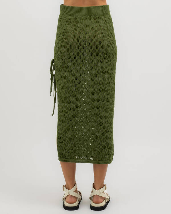 Mooloola Poppy Midi Skirt for Womens