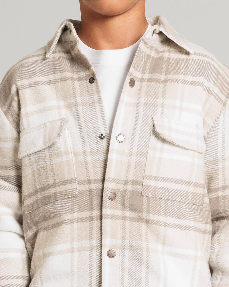 Skylark Boys' Anthem Flannel Long Sleeve Shirt for Mens