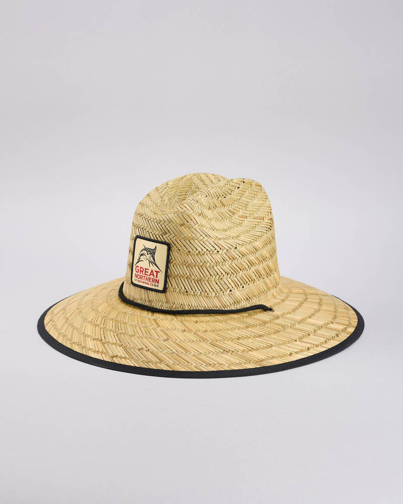 Great Northern Tinnie Straw Hat for Mens