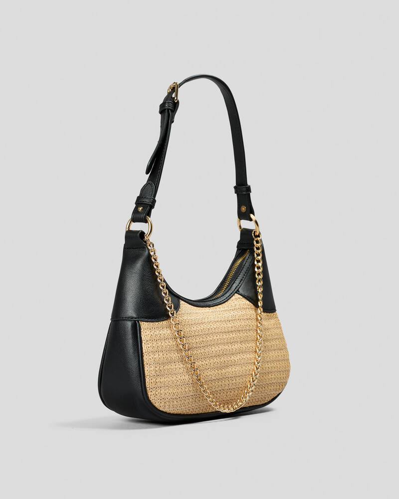 Ava And Ever Olivia Straw Crossbody Bag for Womens