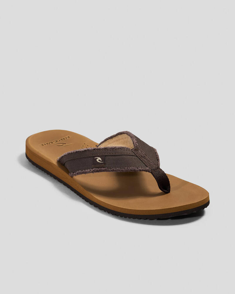 Rip Curl Reactor Open Toe Thongs for Mens