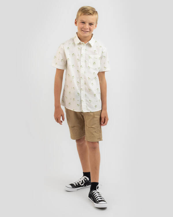 Lucid Boys' Exiled Short Sleeve Shirt for Mens