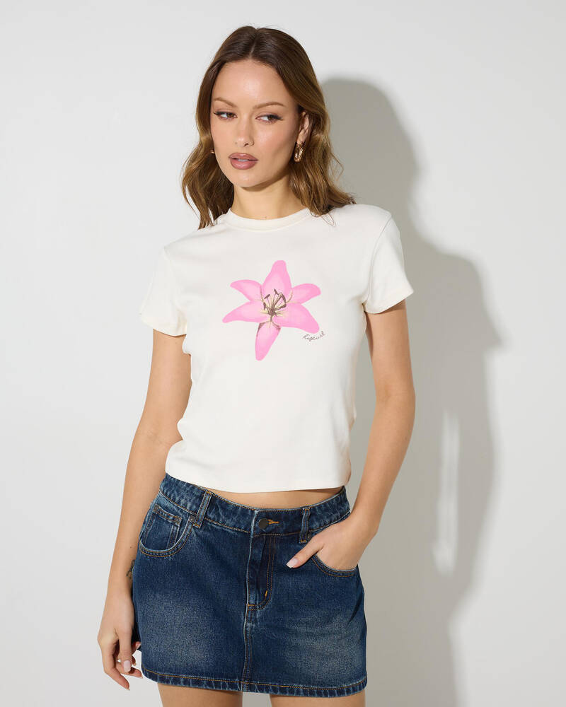 Rip Curl Lilly Fitted Tee for Womens