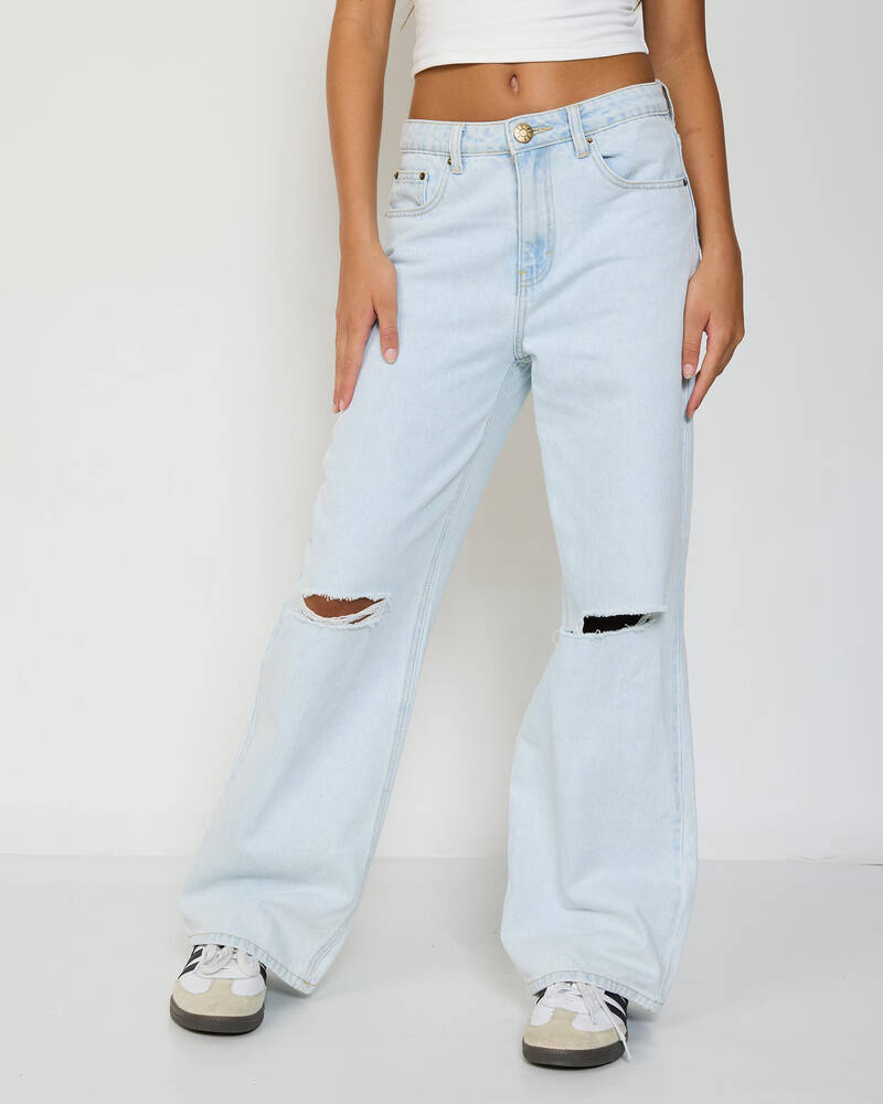 DESU Girls' Bronx Mid Rise Jeans for Womens