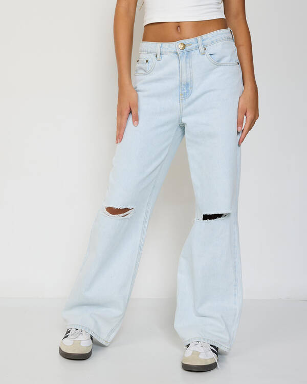 DESU Girls' Bronx Mid Rise Jeans for Womens